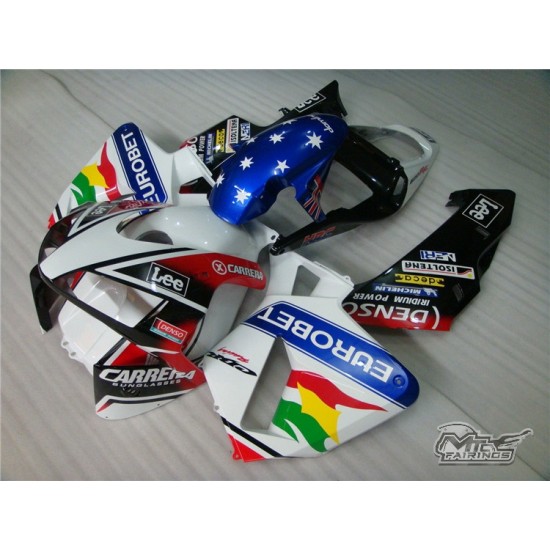 Multicolor Honda CBR600RR F5 Motorcycle Fairings(2003-2004)