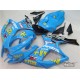 Blue Suzuki GSXR600 750 K6 Motorcycle Fairings(2006-2007)