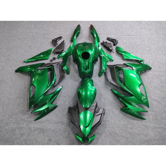 Dark pearl green fairings for Kawasaki ninja650(2020-2022)