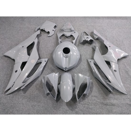 Nardo Gray Fairings for Yamaha YZF R6 without decals (2008-2016)