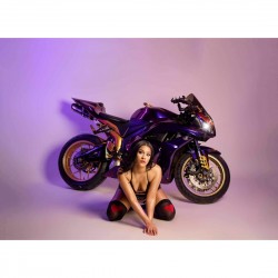 Suzuki GSXR1000 Chameleon Purple/Red Motorcycle Fairings(2005-2006)