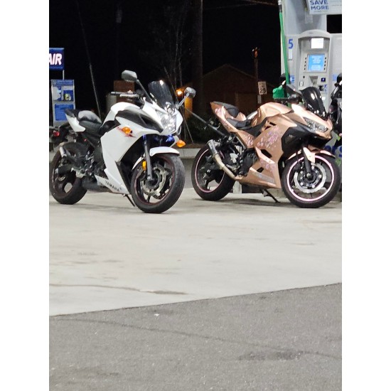 Cherry Blossom Rose Gold Fairings for Kawasaki Ninja400(2017-2023)