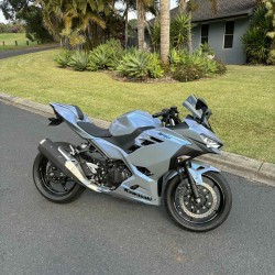 Chameleon Nardo grey/Blue Fairings for Kawasaki Ninja400(2017-2023)