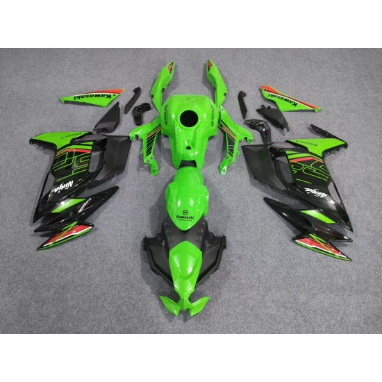 OEM color Fairings For Kawasaki Ninja 650R with full tank cover (2020-2024) OEM color Fairings For Kawasaki Ninja 650R with full tank cover (2020-2024)