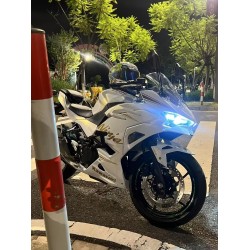 Chameleon Gold/White Fairings for Kawasaki ninja500(2024-2025)