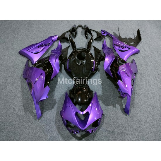 thumbnail image 2 of 2005 2006 Kawasaki Ninja ZX-6R Purple Fairing Kit 2 of 12