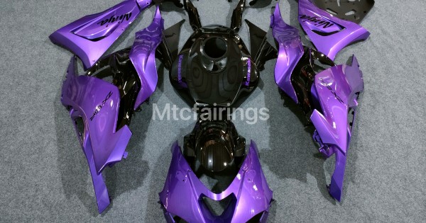 ★クレートカバー★ Candy Purple Fairings for Kawasaki Ninja ZX6R(full tank