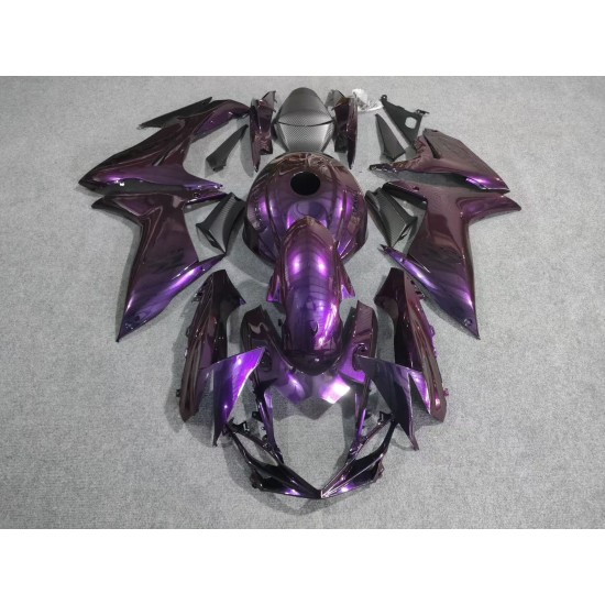 Chameleon Purple/Red Fairings For Suzuki GSXR600 750 K11 (2011-2022)