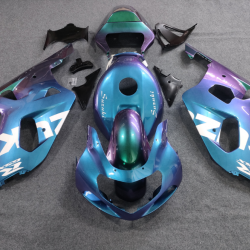 Chameleon Color Fairings For Suzuki GSXR600 750 K1 with full tank cover(2001-2003)