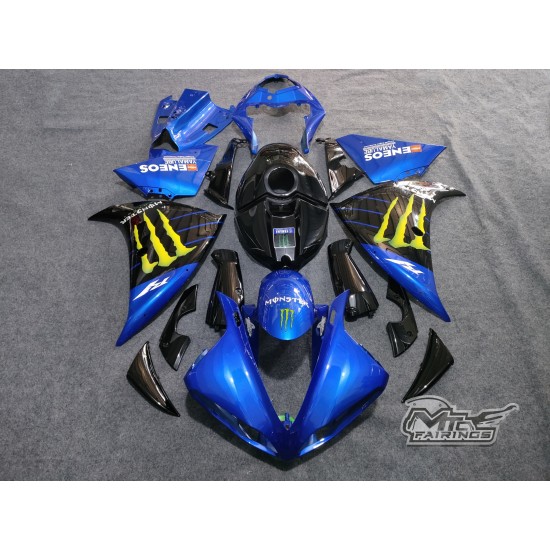 Yamaha YZF R1 Monster Energy Motorcycle Fairings(2009-2011)