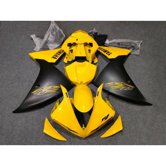 Yamaha YZF R1 Yellow Motorcycle Fairings(2009-2011)