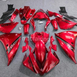 Candy Red Motorcycle Fairings For YAMAHA YZF R1 (2012-2014)