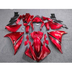 Candy Red Motorcycle Fairings For YAMAHA YZF R1 (2012-2014)