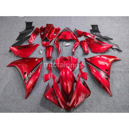 Candy Red Motorcycle Fairings For YAMAHA YZF R1 (2012-2014)