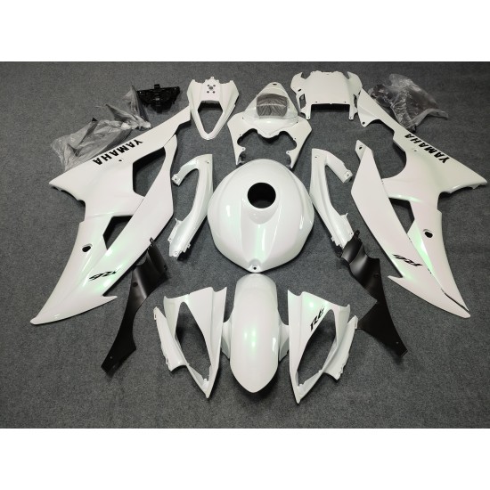 Yamaha YZF R6 Chameleon Gold/White Motorcycle Fairings(customized)(2008-2016)