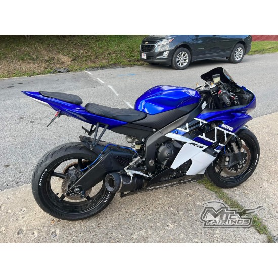 Yamaha YZF R6 Blue Customized Motorcycle Fairings(2008-2016)