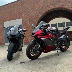 Forged Carbon Fiber Red  Fairings for YAMAHA YZF R6(2017-2026)