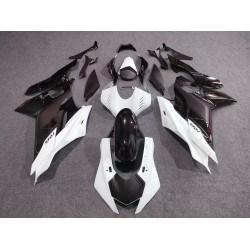 Black/White Motorcycle Fairings For Yamaha YZF R6  (2017-2023)
