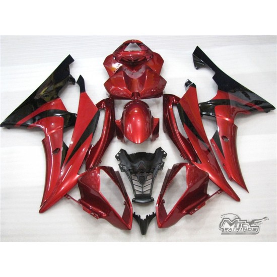 yamaha motorcycle r6 red