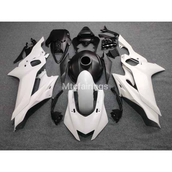 Matte White/Black Motorcycle Fairings For Yamaha R6(2017-2023)