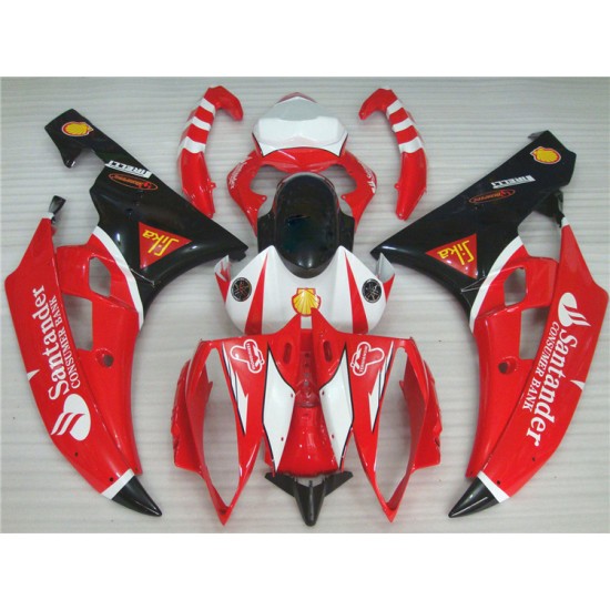 Yamaha YZF R6 Red Motorcycle Fairings(2006-2007)