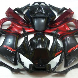 Yamaha YZF R6 Red Flame Motorcycle Fairings(1998-2002)