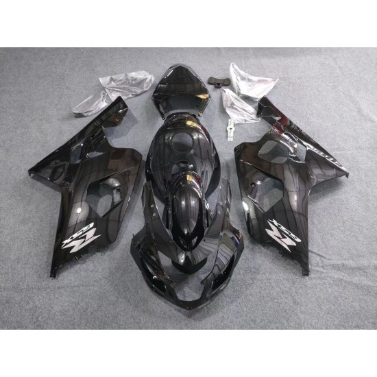 Glossy Black Motorcycle Fairings For Suzuki GSXR600 750 (Full Tank cover)(2004-2005)