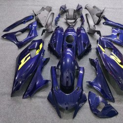 Blue Carbon Fiber Fairings For Yamaha YZF R7 With Full Tank Cover (2022-2024)