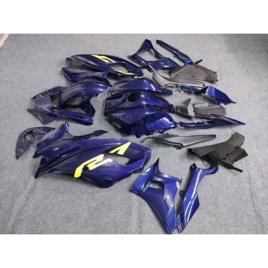 Blue Carbon Fiber Fairings For Yamaha YZF R7 With Full Tank Cover (2022-2024) Blue Carbon Fiber Fairings For Yamaha YZF R7 With Full Tank Cover (2022-2024)