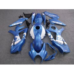 Blue Carbon fiber Motorcycle Fairings For SUZUKI GSXR1000(2007-2008)