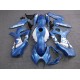 Blue Carbon fiber Motorcycle Fairings For SUZUKI GSXR1000(2007-2008)