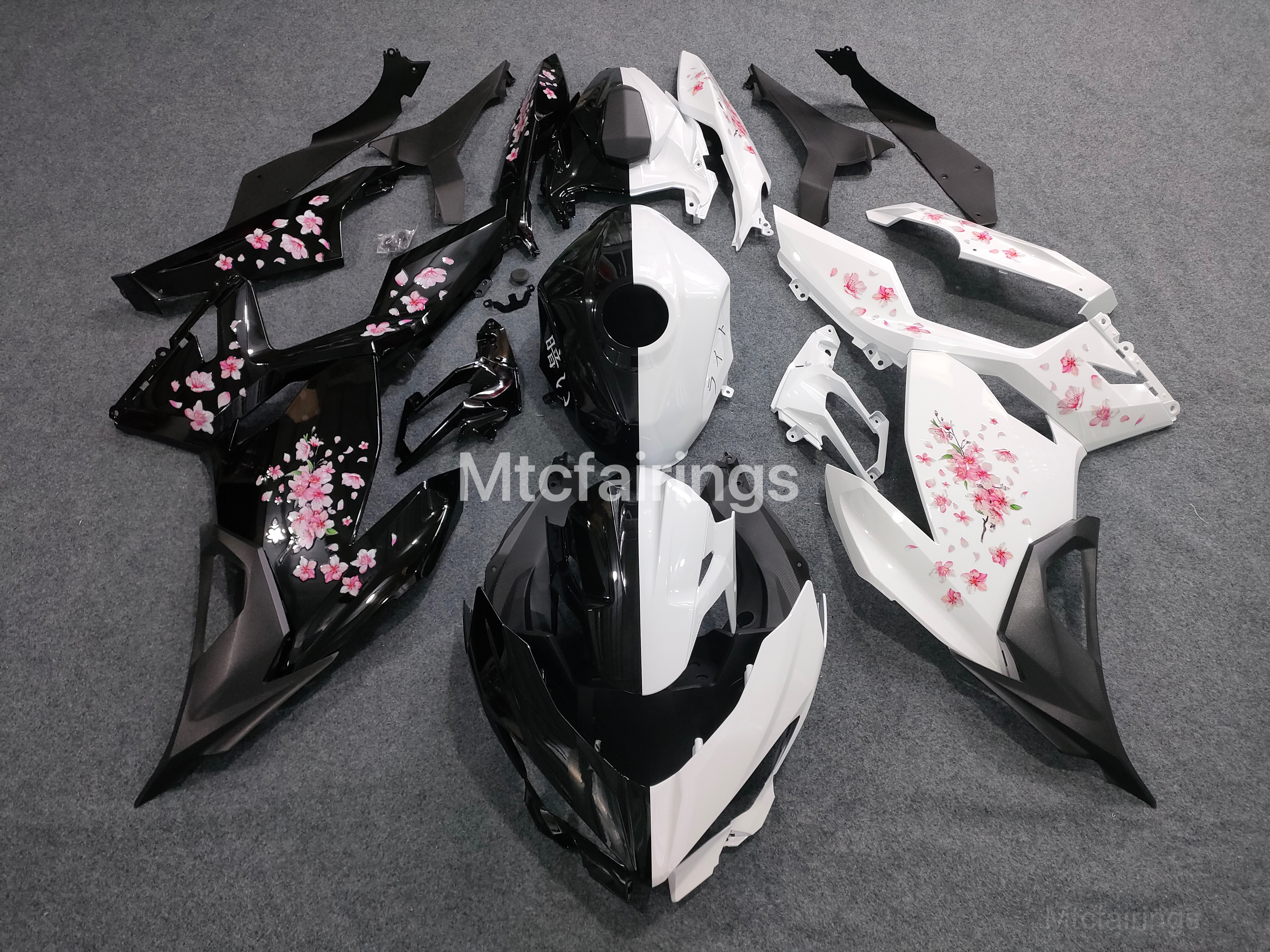 Cherry Blossom Fairings for Kawasaki Ninja400(2017-2023)