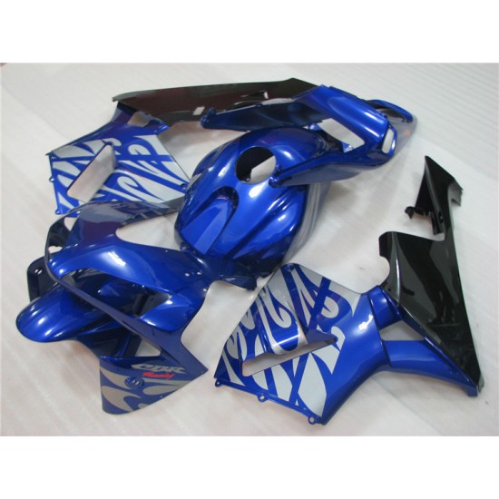 Transparent Blue Honda CBR600RR F5 Motorcycle Fairings(2003-2004)