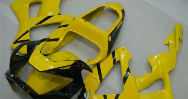 Fairings For Honda - CBR900RR 929 2000-2001 Yellow Rossi main image 1