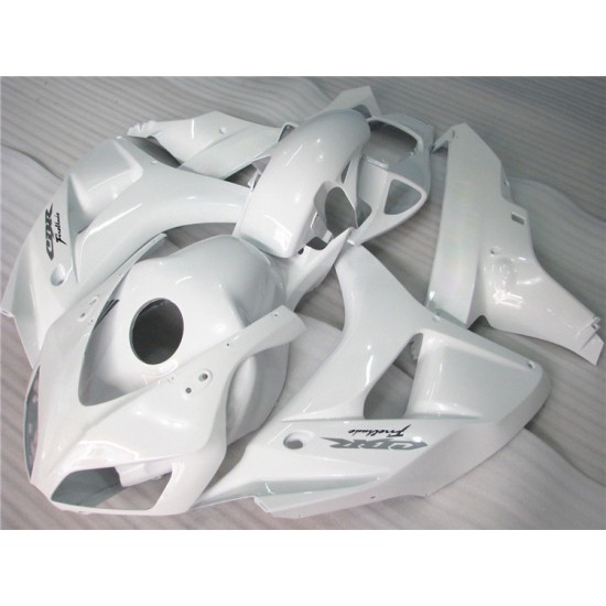 Pure White Honda CBR1000RR Motorcycle Fairings(2006-2007)