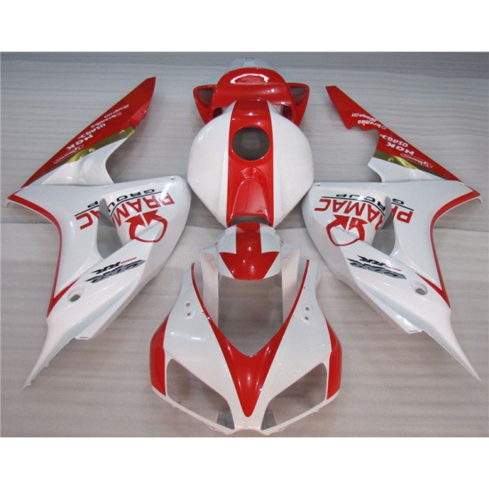 Red Honda CBR1000RR Motorcycle Fairings(2006-2007)