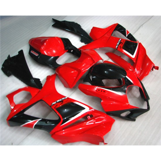 Suzuki GSXR1000 Red & Black Motorcycle Fairings(2007-2008)