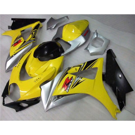 Suzuki GSXR1000 Yellow Motorcycle Fairings(2007-2008)