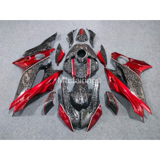 Forged Carbon Fiber Red  Fairings for YAMAHA YZF R6(2017-2023)