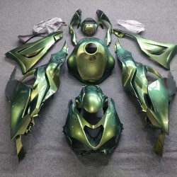 Chameleon Green/Blue 'Fairings for Kawasaki Ninja ZX6R(full tank cover)(2024-2025)