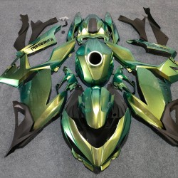 Kawasaki Ninja400  Green/Blue Chameleon Motorcycle fairings(2017-2023)