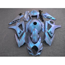 Chameleon Nardo Grey/Blue Motorcycle Fairings For SUZUKI GSXR1000(2007-2008)