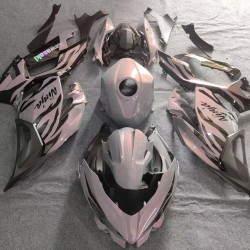 Chameleon Grey/Pink fairings For Kawasaki Ninja 400(2017-2023)