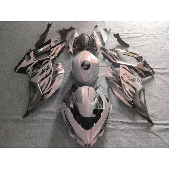 Chameleon Grey/Pink fairings For Kawasaki Ninja 400(2017-2023) Chameleon Grey/Pink fairings For Kawasaki Ninja 400(2017-2023)