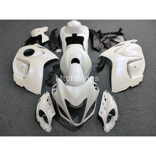  Fairings For Suzuki GSXR1300R Chameleon White/Blue Without Decals (2008-2016)