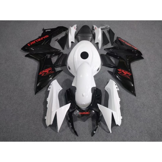 Black/Red Fairings For Suzuki GSXR600 750 K11 with Full tank cover(2011-2022)