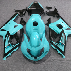 Customized Suzuki GSXR600 750 K1 Motorcycle Fairings with full tank cover(2001-2003)