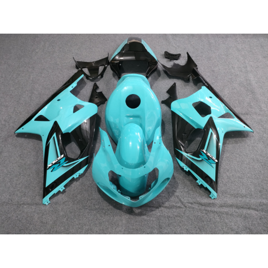 Customized Suzuki GSXR600 750 K1 Motorcycle Fairings with full tank cover(2001-2003)