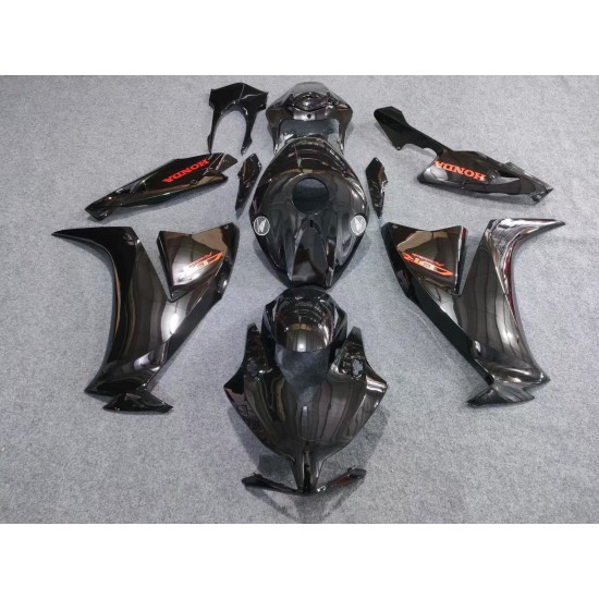 Glossy Black Fairings for Honda CBR1000RR (2012-2016)