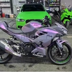 Chameleon Nardo grey/purple Fairings for Kawasaki Ninja400(2017-2023)